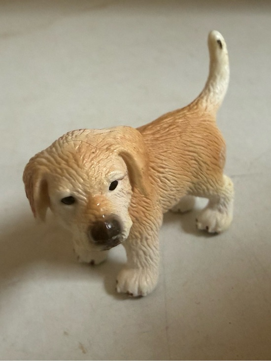 Other - Schleich golden retriever yellow Labrador puppy animal toy EUC